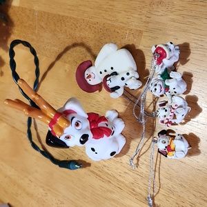 Disney 101 Dalmatian Christmas Ornaments
